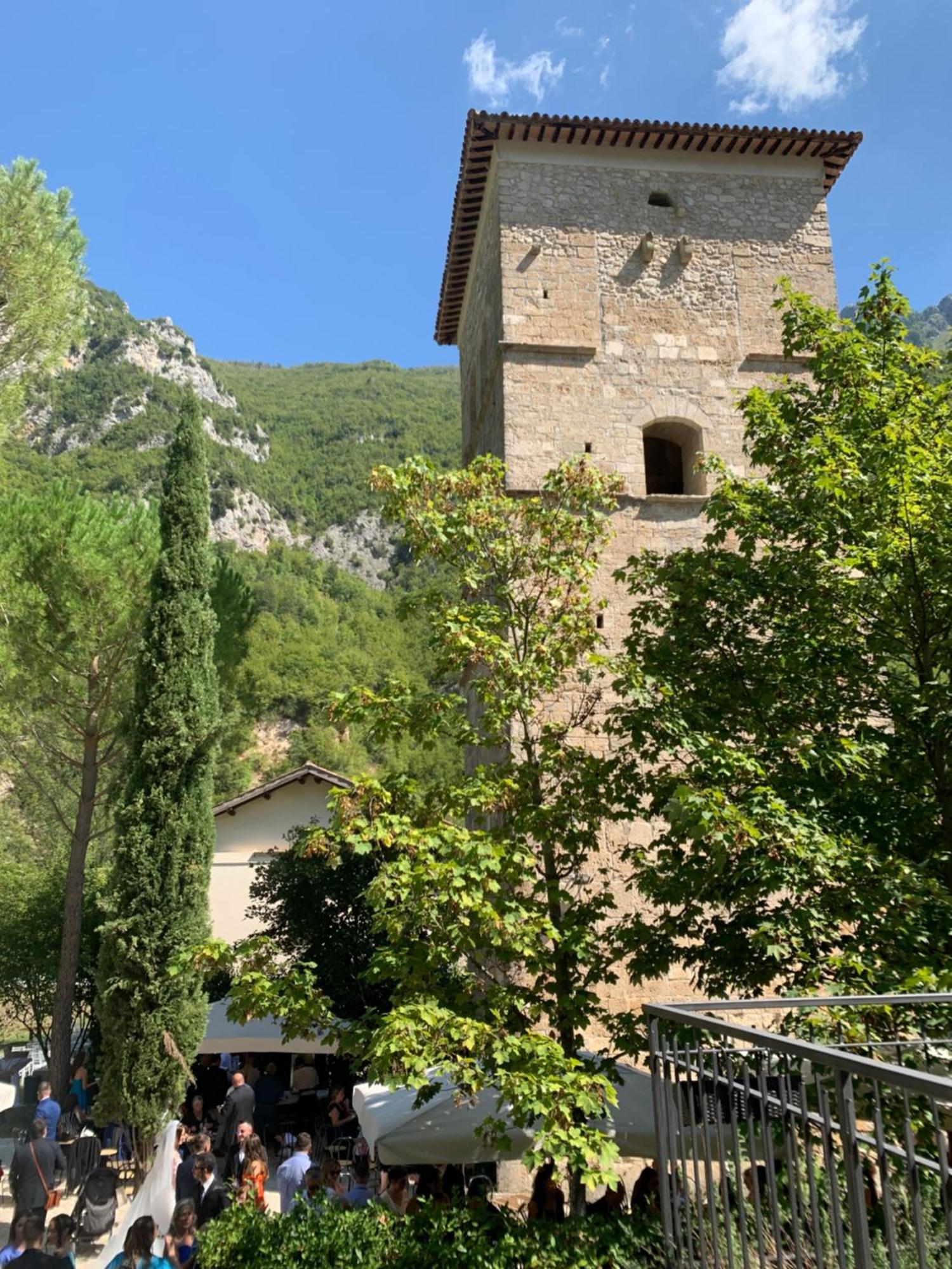 Hotel Abbazia Ss. Quirico E Giulitta Micigliano Zewnętrze zdjęcie
